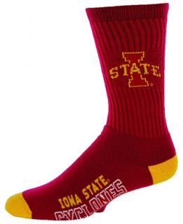 For Bare Feet Iowa State Cyclones Deuce Crew 504 Socks   Sports Fan