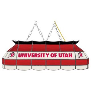 University of Utah Stained Glass Tiffany Lamp   40 inch