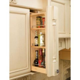 Rev A Shelf 6 in. Wide x 36 in. Tall Wall Filler Pull Out 432 WF36 6C