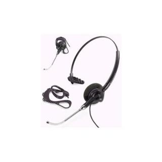 Plantronics DuoSet H141 w/ 2.5mm Adapter Mono Corded Headset