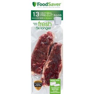 FoodSaver Gallon Size Bags, 13 Count
