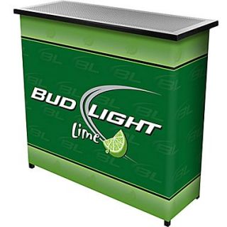 Trademark 36 Metal Portable Bar With Case, Bud Light Lime