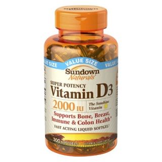 Sundown Naturals® Super Potency Vitamin Supplement Sofgels   300