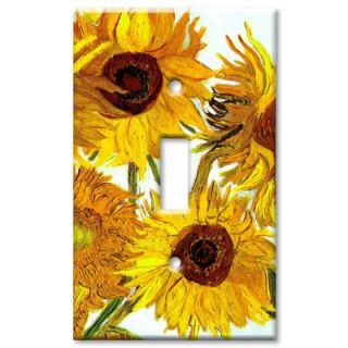 Art Plates Van Gogh Sunflowers Oversize 1 Wall Plate OVS 336