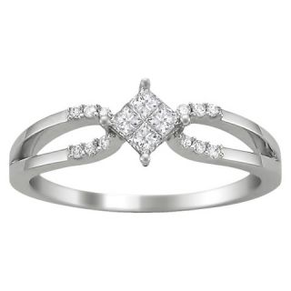 CT.T.W. Diamond Anniversary Ring in 14K White Gold   Size 7