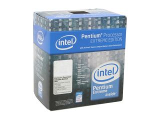 Intel Pentium Extreme Edition 965 Presler Dual Core 3.73 GHz LGA 775 BX80553965 Processor