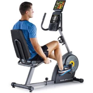 Gold's Gym Cycle Trainer 400 Ri Exercise Bike with iFit Bluetooth Smart Technology