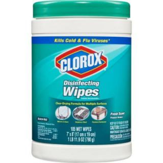 Clorox Fresh Scent Disinfecting Wipes (105 Count) 01728