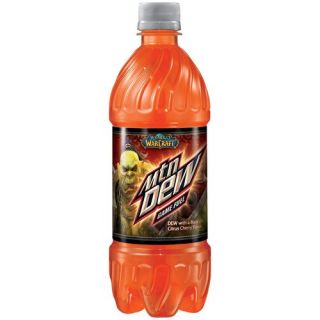 Mt Dew Game Fuel Citrus Cherry Soda, 20 oz