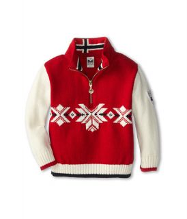 Dale of Norway Sochi Sweater (Toddler/Little Kids/Big Kids) Raspberry/Off White
