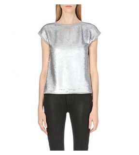 TED BAKER   Seqeen sequined top