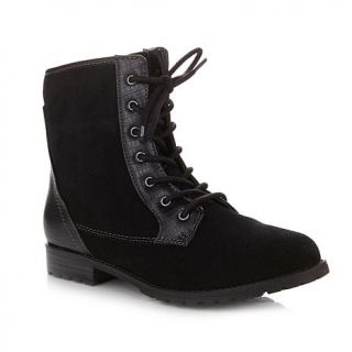 Sporto® Lace Up Ankle Boot with Side Zipper   7828923