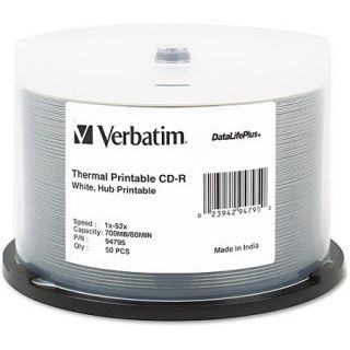 Verbatim DataLifePlus 52x CD R Media, 94755