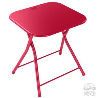 Red Folding Table with Handle   Atlantic Inc 38436144   Folding Tables