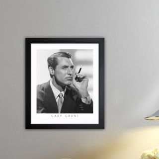 The Art Cabinet Cary Grant Framed Photographic Print by Oliver Gal