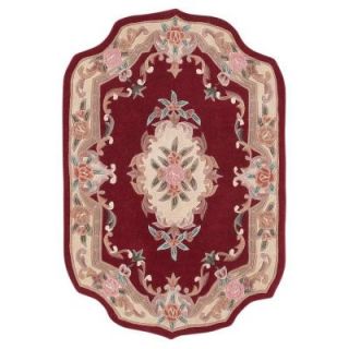 Home Decorators Collection Imperial Wine 8 ft. x 11 ft. Shape Area Rug 0294395170
