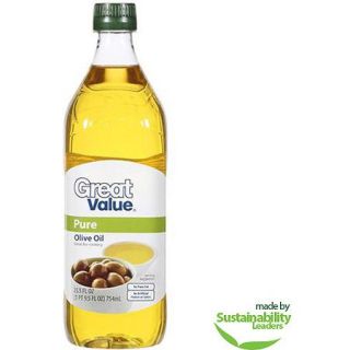 Great Value: Pure Olive Oil, 25.5 oz