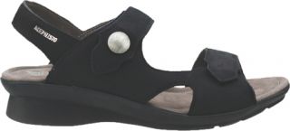 Womens Mephisto Prudy   Black Bucksoft