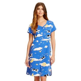 Womens Cow and Moon Nightgown   Nick & Nora®