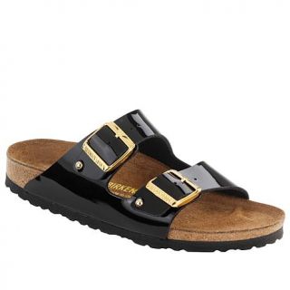 Birkenstock "Arizona" Two Strap Patent Comfort Sandal   7928851