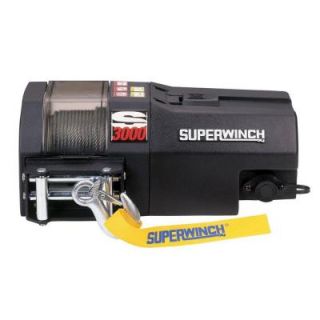 Superwinch S3000 12 Volt DC Performance Trailer Winch with 4 Way Roller Fairlead and 30 ft. Remote 1430200