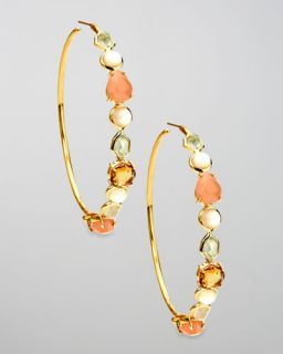 Ippolita Hoop Earrings, Silk Road