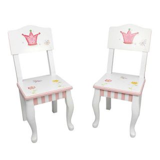 Fantasy Fields Princess and Frog Set of 2 Chairs    Teamson Design Corp