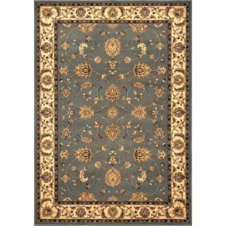 Home Dynamix Dynasty Gray and Beige 9 ft. 2 in. x 12 ft. 5 in. Area Rug 10 H1001 485