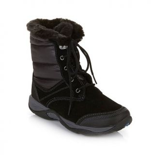 easy spirit Explore 24 Earle Suede Lace Up Puffer Boot   7898354