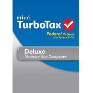 Intuit TurboTax Deluxe Federal and E File 2013 for Mac 423093