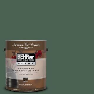 BEHR Premium Plus Ultra 1 gal. #PPU11 20 Congo Flat Enamel Interior Paint 175301