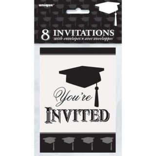 8 Classic Grad Party Invites