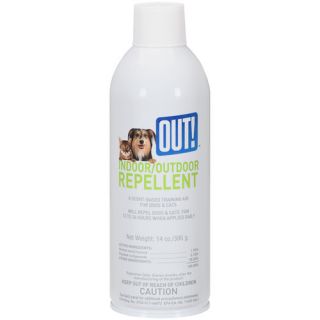 OUT! Indoor/Outdoor Training Aid Repellent For Dogs & Cats, 14 oz