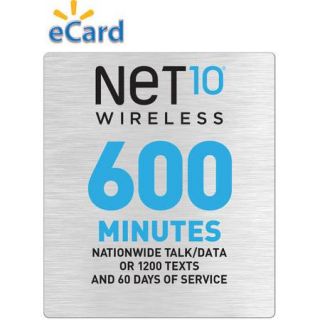 (Email Delivery) NET10 600 Minutes $45
