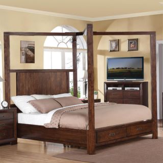 Riverside Furniture Riata Poster Bed With Storage