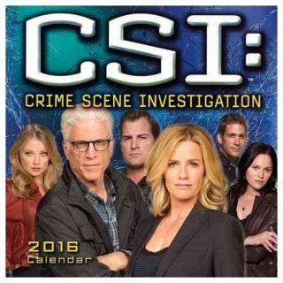 CSI: Crime Scene Investigation 2016 Calendar
