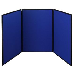 ShowIt Three Panel Display System with Black PVC Frame
