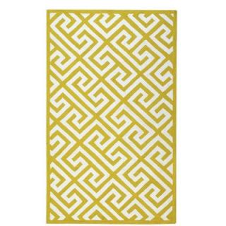 Home Decorators Collection Piper Yellow 3 ft. x 5 ft. Area Rug 1516910510