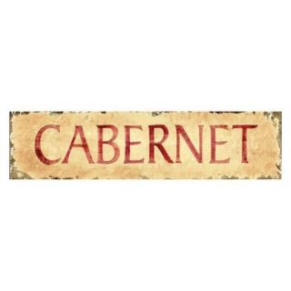 Cabernet small Wall Art   30W x 7H in.