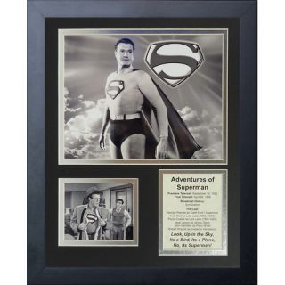 Legends Never Die Adventures of Superman Framed Memorabilia