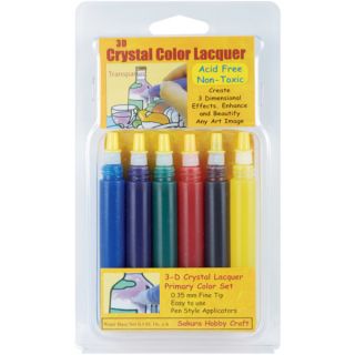 Sakura 3D Crystal Lacquer Pens (Pack of 6)   11255730  