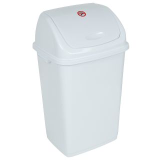 Superio Brand 4.7 Gal. Compact Slim Trash Can by Superior Performance