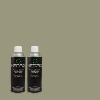 Hedrix 11 oz. Match of QE 45 Thistle Flat Custom Spray Paint (8 Pack) F08 QE 45