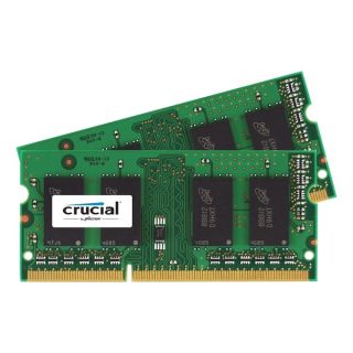 Crucial 16GB Kit (8GBx2), 204 Pin SODIMM, DDR3 PC3 12800 Memory Modul