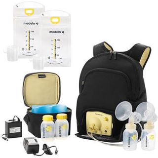 Medela Pump with Backpack & Your Choice Bonus Breastmilk Bags