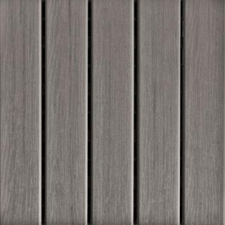 GLI 1 ft. x 1 ft. Polystyrene Deck Tile in Gray (10 Tiles / Case) DS2 010 GR01