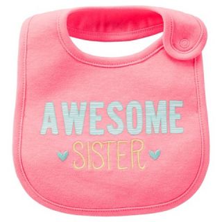 Just One You™Made by Carters® Newborn Girls Just Like My Sis Bib