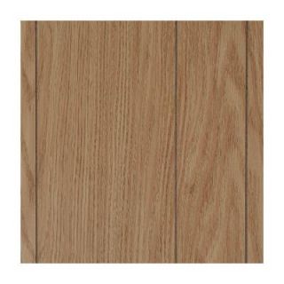 EUCATILE 32 sq. ft. 96 in. x 48 in. Hardboard Italian Oak Wall Paneling 278373