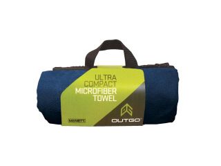Outgo Microfiber Towel Ultra Absorbent Quick Dry Gym Towel Navy Blue XL