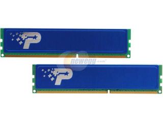 Patriot Signature Line 8GB (2 x 4GB) 240 Pin DDR3 SDRAM DDR3 1333 (PC3 10600) Desktop Memory Model PSD38G1333KH